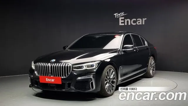 BMW 7 Series (G11) 2022 Черный из Кореи