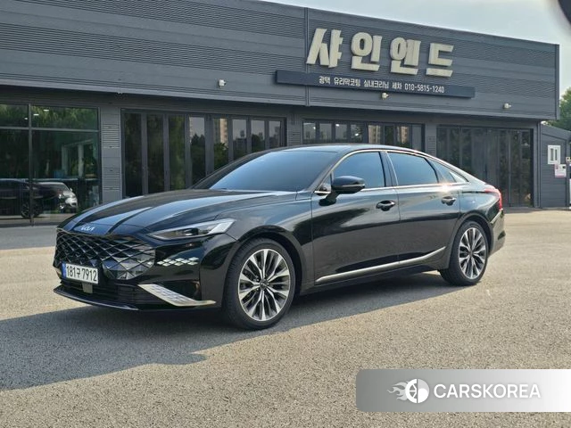 Kia K8 2022 Черный из Кореи