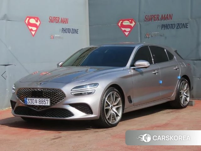 Genesis The New G70 Shooting Brake 2023 Серый из Кореи