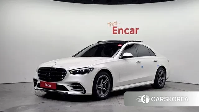 Mercedes-Benz S-Class W223 2022 Белый из Кореи