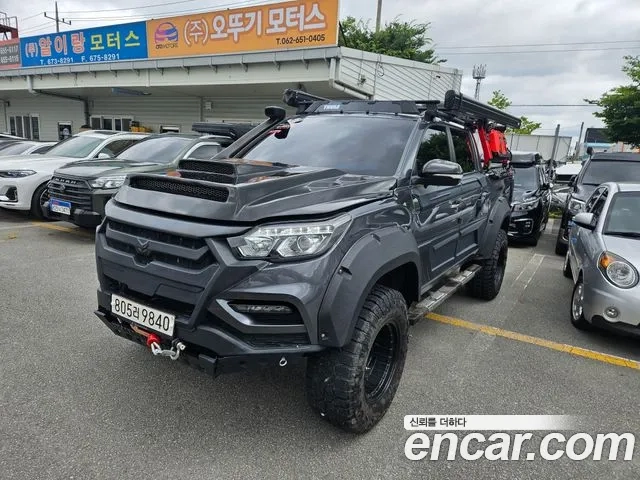 Ssangyong Rexton Sports Cannes 2019 Серый из Кореи
