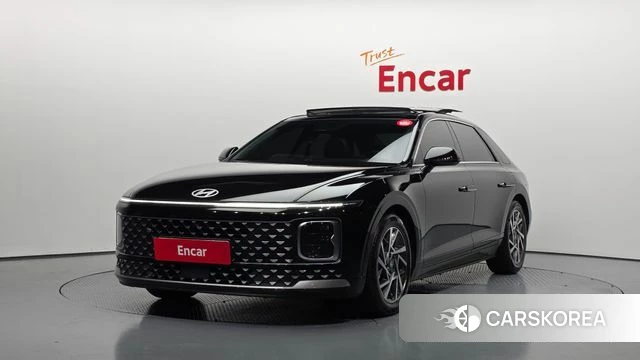 Hyundai Grandeur (GN7) 2023 Черный из Кореи