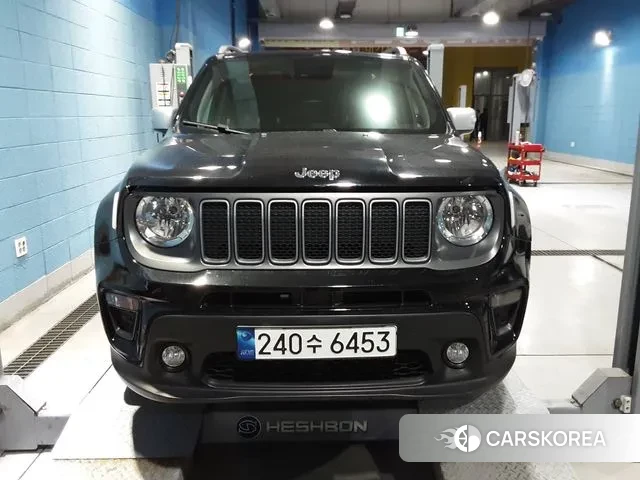 Jeep Renegade 2022 Черный из Кореи