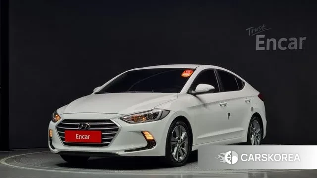 Hyundai Avante AD 2018 Белый из Кореи