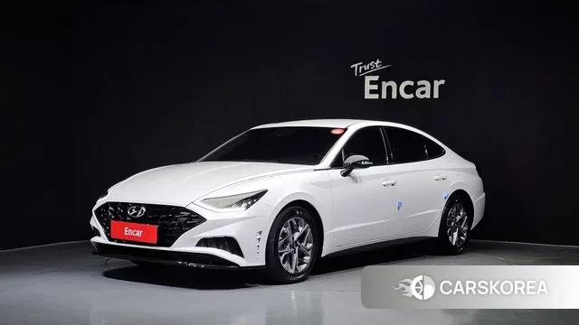 Hyundai Sonata (DN8) 2022 Белый из Кореи