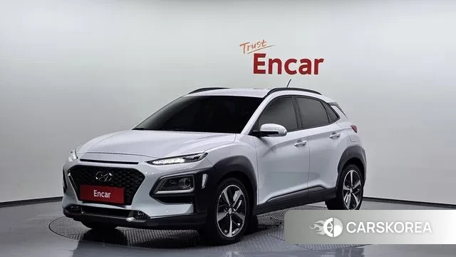 Hyundai Kona 2018 Белый из Кореи