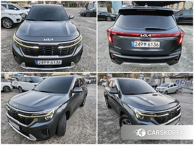 Kia The New Seltos 2023 Серый из Кореи
