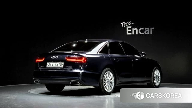 Audi New A6 2018 Синий из Кореи