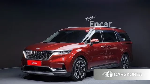 Kia Carnival 4th generation 2020 Красный из Кореи