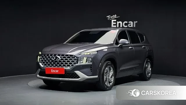 Hyundai The New Santa Fe 2021 Серый из Кореи