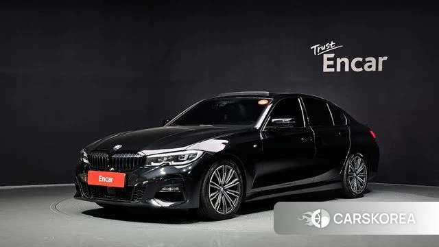 BMW 3 Series (G20) 2021 Черный из Кореи
