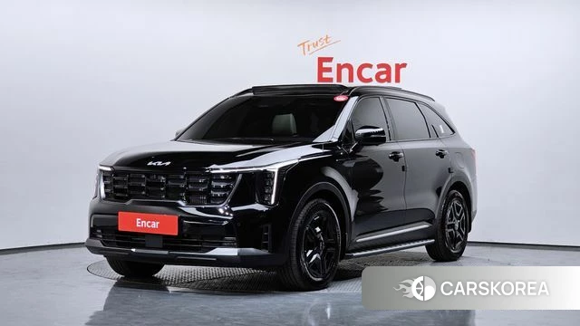 Kia The New Sorento 4th Generation 2024 Черный из Кореи