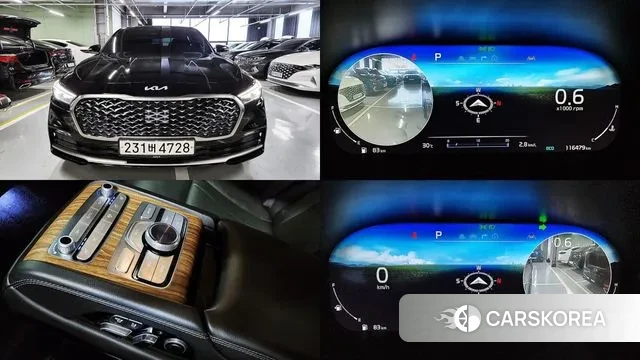 Kia The New K9 2nd generation 2022 Черный из Кореи