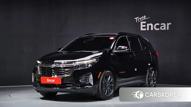 Chevrolet (GM Daewoo) The New Equinox 2022 Черный из Кореи