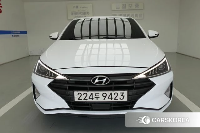 Hyundai The New Avante AD 2019 Белый из Кореи