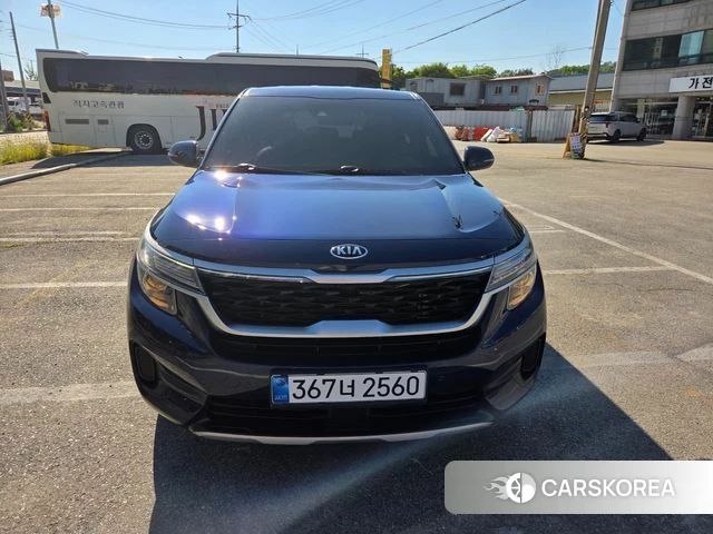 Kia Seltos 2021 Синий из Кореи