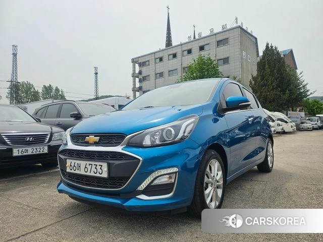 Chevrolet (GM Daewoo) The New Spark 2019 Синий из Кореи