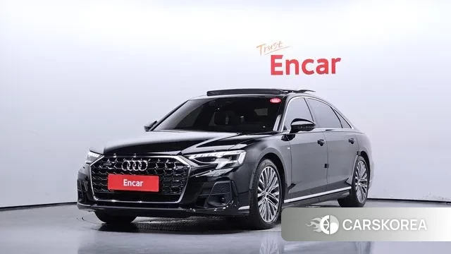 Audi A8 (D5) 2023 Черный из Кореи