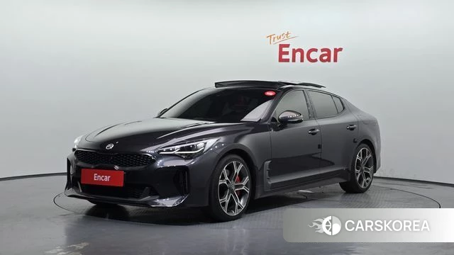 Kia Stinger 2018 Серый из Кореи