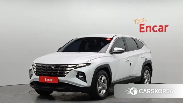 Hyundai Tucson (NX4) 2021 Белый из Кореи