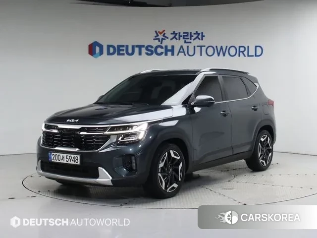 Kia The New Seltos 2023 Серый из Кореи