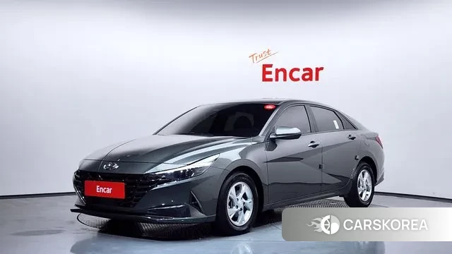 Hyundai Avante (CN7) 2021 Серый из Кореи