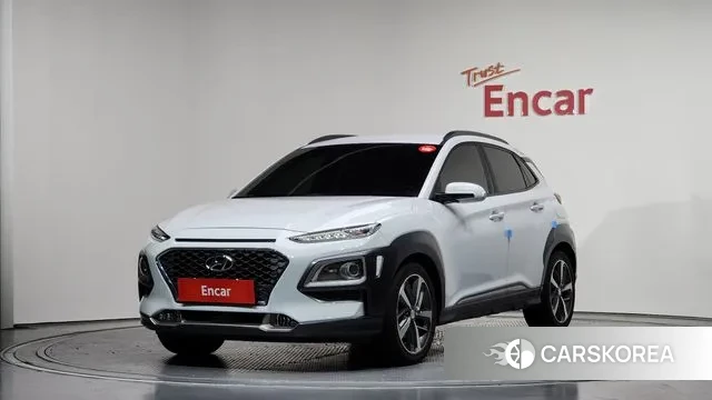 Hyundai Kona 2020 Белый из Кореи