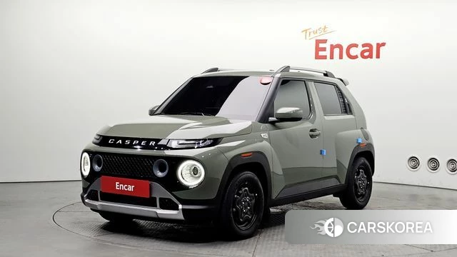 Hyundai Casper 2023 Светло-зеленый из Кореи