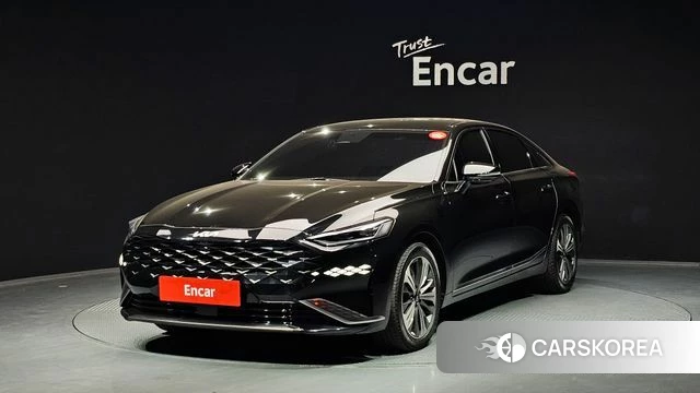 Kia K8 Hybrid 2022 Черный из Кореи