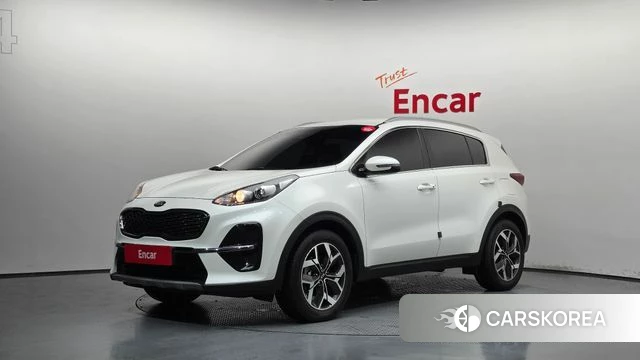 Kia Sportage The Bold 2018 Белый из Кореи