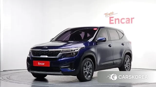 Kia Seltos 2020 Синий из Кореи