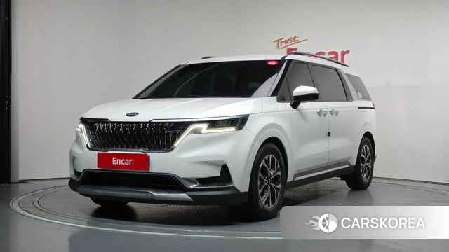Kia Carnival 4th generation 2021 Белый из Кореи