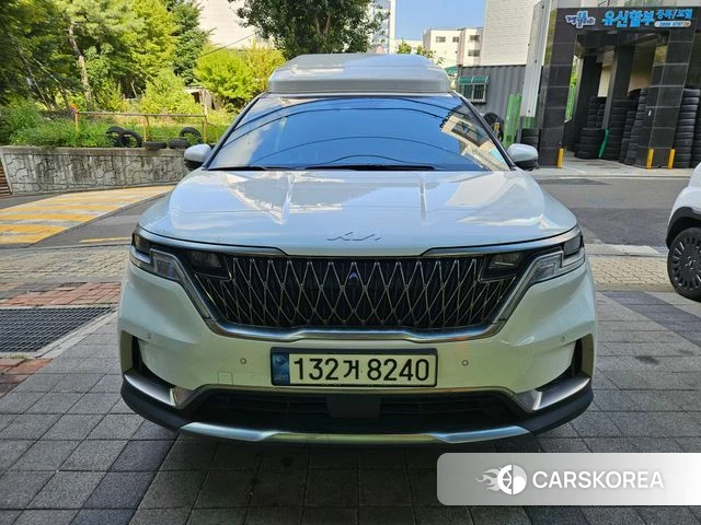 Kia Carnival 4th generation 2023 Белый из Кореи