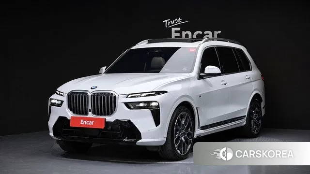 BMW X7 (G07) 2024 Белый из Кореи