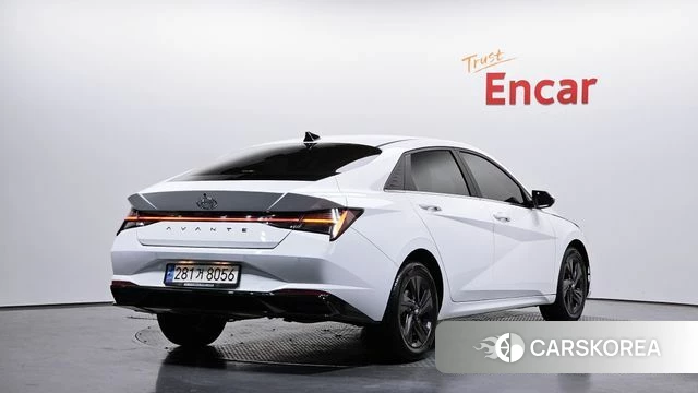 Hyundai Avante (CN7) 2020 Белый из Кореи