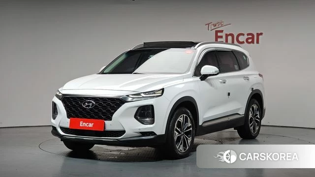 Hyundai Santa Fe TM 2018 Белый из Кореи