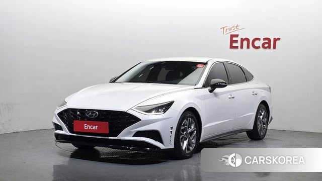 Hyundai Sonata (DN8) 2022 Белый из Кореи