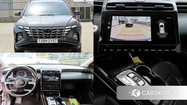 Hyundai Tucson Hybrid (NX4) 2021 Серый из Кореи