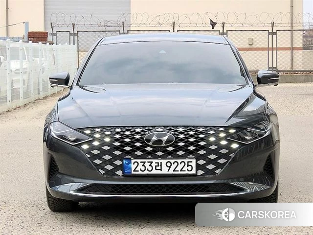 Hyundai The New Grandeur IG Hybrid 2020 Серый из Кореи