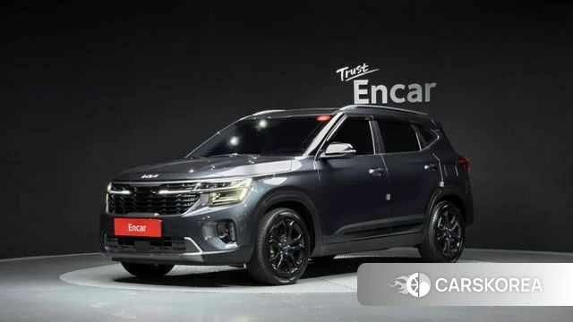 Kia The New Seltos 2023 Серый из Кореи