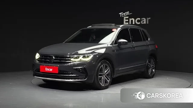Volkswagen Tiguan second Generation 2022 Серый из Кореи