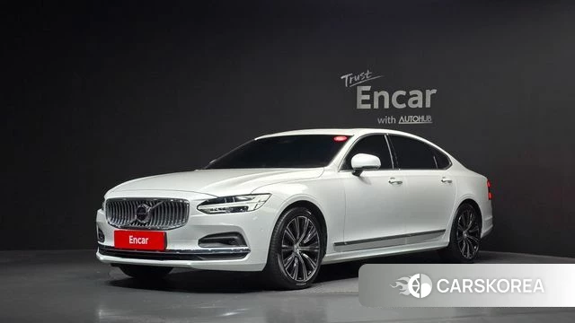 Volvo S90 2022 Белый из Кореи