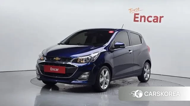 Chevrolet (GM Daewoo) The New Spark 2021 Синий из Кореи