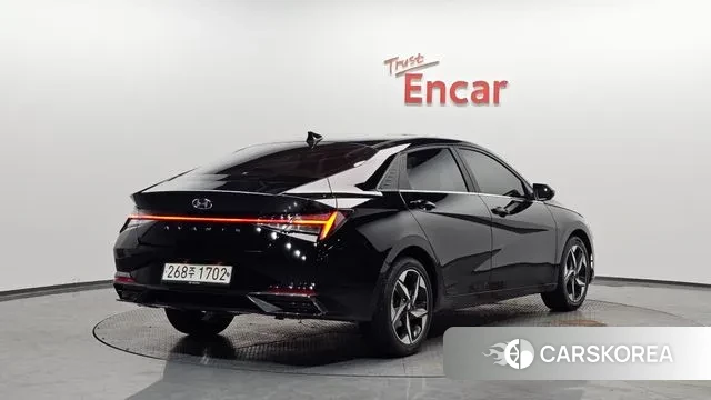Hyundai Avante (CN7) 2020 Черный из Кореи
