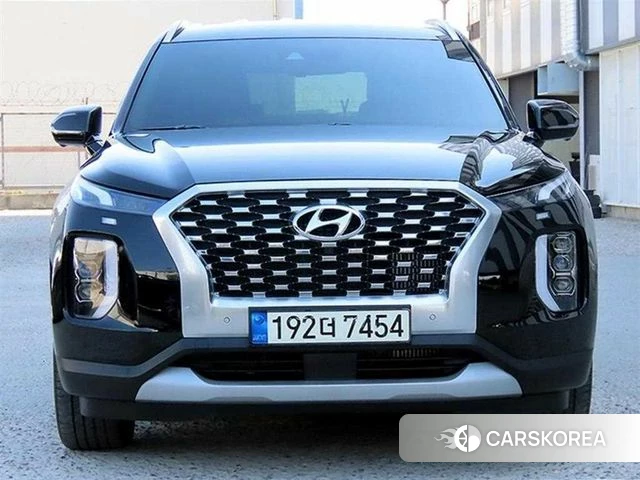 Hyundai Palisade 2021 Черный из Кореи