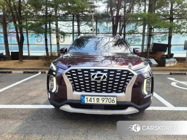 Hyundai Palisade 2022 Фиолетовый из Кореи