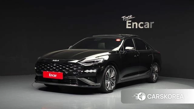Kia K8 Hybrid 2023 Черный из Кореи