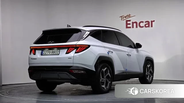 Hyundai Tucson (NX4) 2021 Белый из Кореи