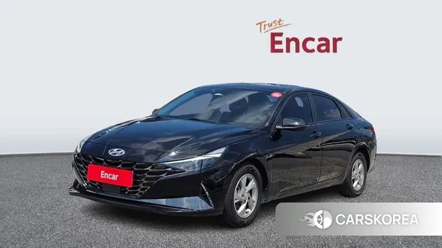 Hyundai Avante (CN7) 2020 Черный из Кореи