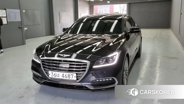 Genesis G80 2018 Черный из Кореи